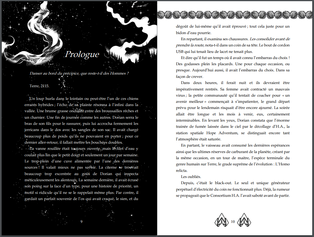 Reliee interieure HA