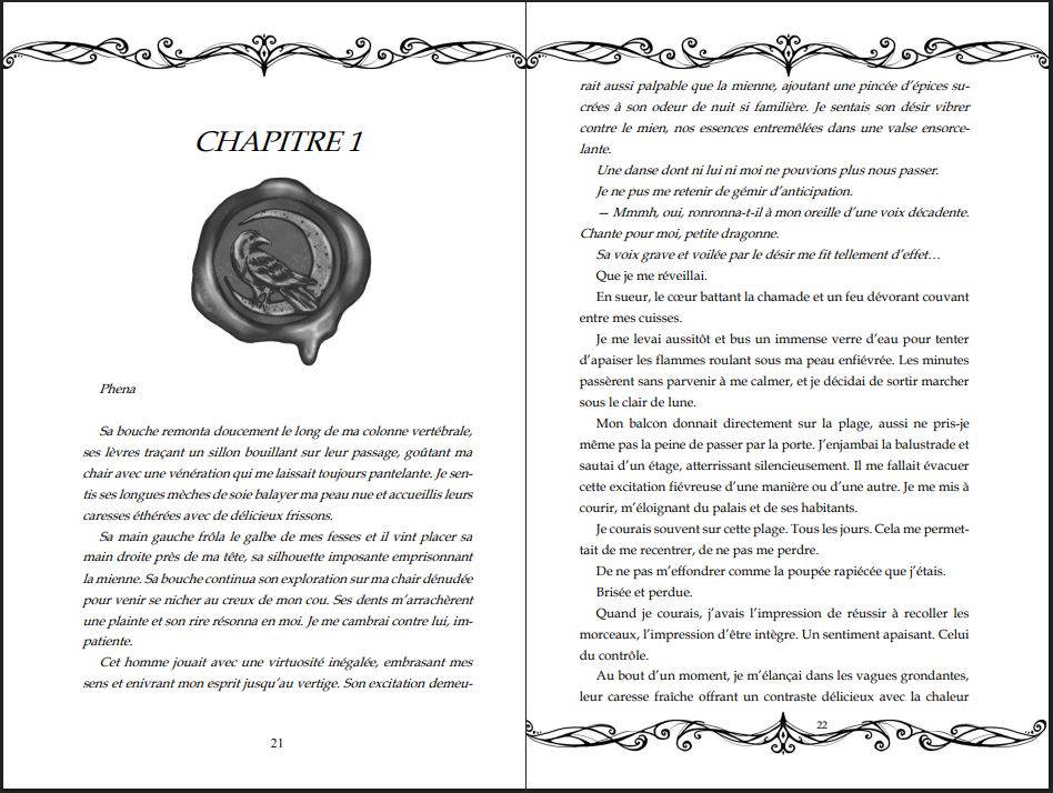 wyrm & crow 3 interieur relie