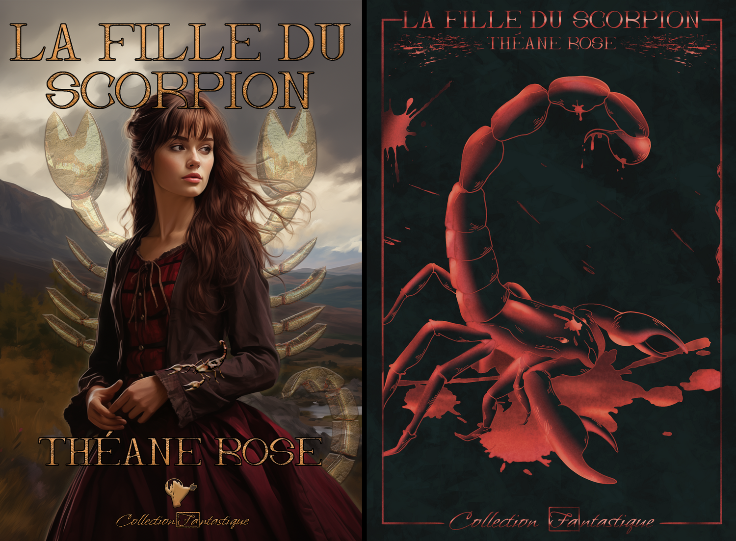 La Fille du Scorpion - Double couv presentation